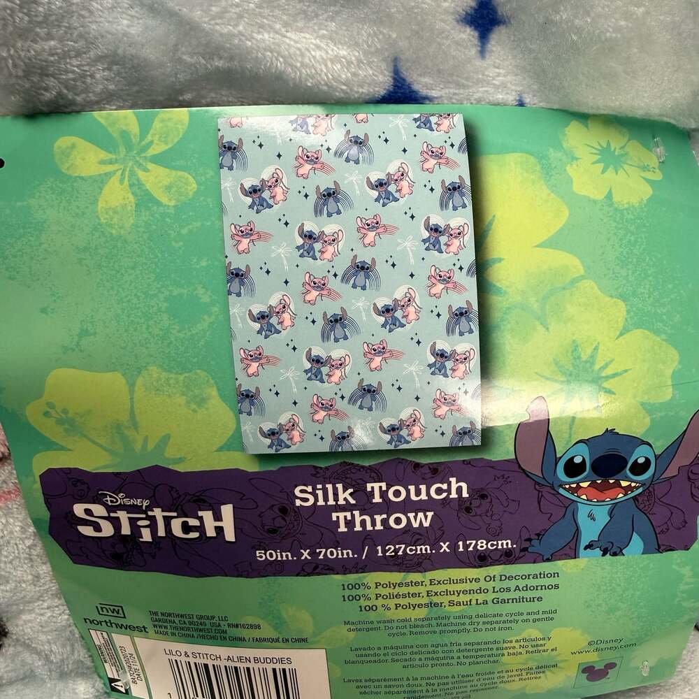 Disney Lilo & Stitch & Angel Blanket